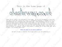 Tablet Screenshot of chesterway.co.uk